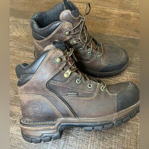 Womens Irish Setter Steel Toe Boots. Size 7